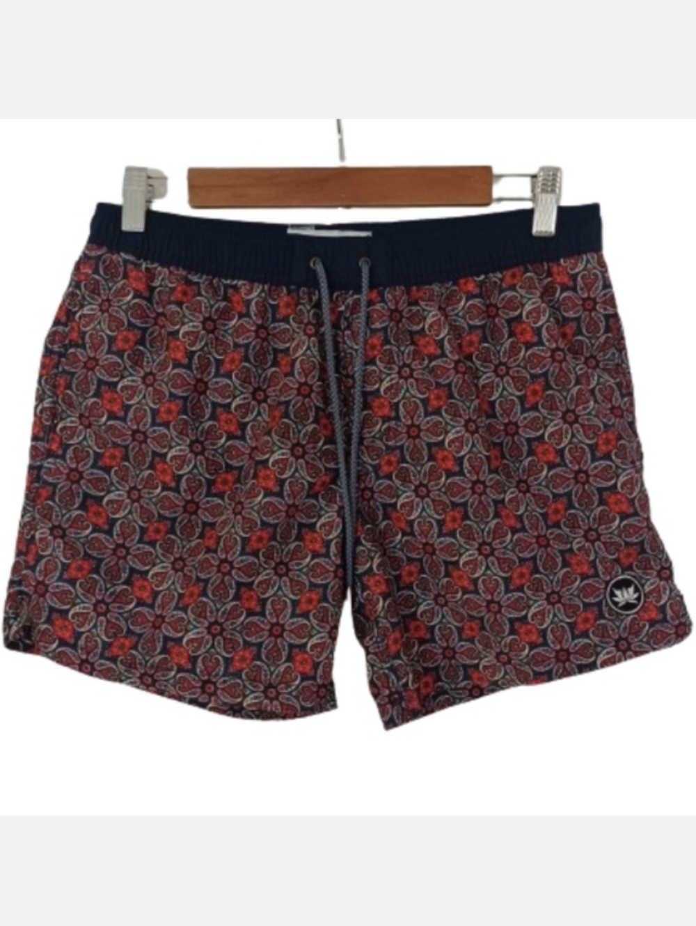 KAMALA California Surf & Turf Floral Swim  Pool Beach Women's Trunks Shorts